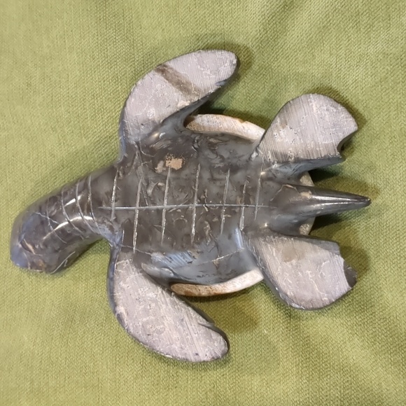 Hand Carved Stone Turtle - Picture 6 of 8